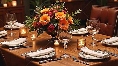 an refined din defer define for angstrom ideal meal, dainty Generative AI