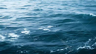 Ocean Waves Blue Water Texture Background