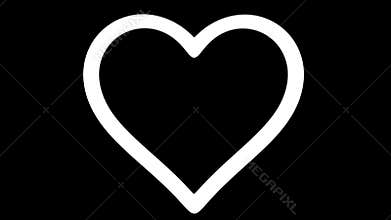 Heart shape wedding ring