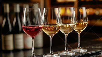 Wine tasting experience, sommelier evaluating wine bouquet in cellar