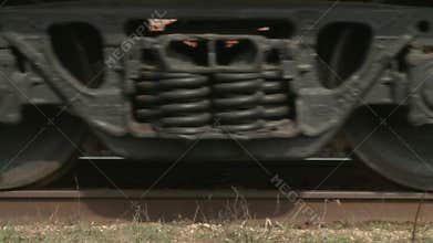Steam train wheels