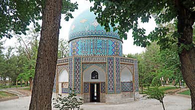 Tomb of Fariduddin Attar Neyshaburi - Mausoleum of the Renowned Persian Sufi Poet Sheikh Attar, Neyshabur, Iran.