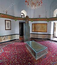 Tomb of Fariduddin Attar Neyshaburi - Mausoleum of the Renowned Persian Sufi Poet Sheikh Attar, Neyshabur, Iran.