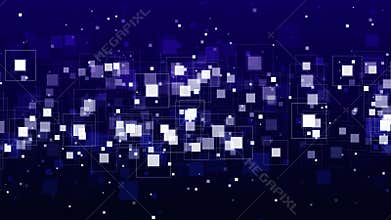 Technology Background Loop, Business Corporate Abstract Loop 4k