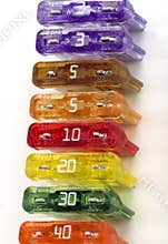 Colorful Fuses Line Up