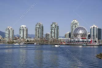 Modern buildings Vancouver