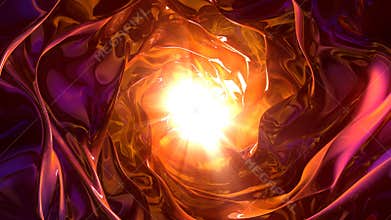 Abstract crater background