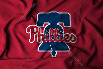 the logo of the MLB Philadelphia Phillies baseball team
