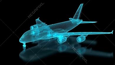 Commercial Aircraft Mesh