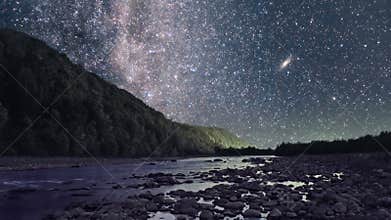 Night to day timelapse