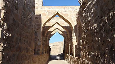 Qal'at al-Bahrain fort in city