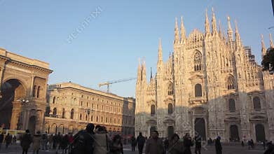 Duomo Square in Milan