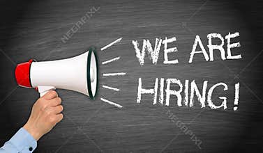 We are hiring