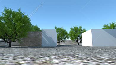 Construction activity of Modern interior