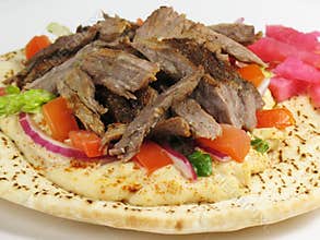 Delicious Shawarma Beef and Pi