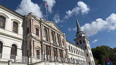 Kuleli Military High School in Istanbul City