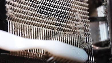 Cleaning computer radiator to remove dust buildup and improve performance