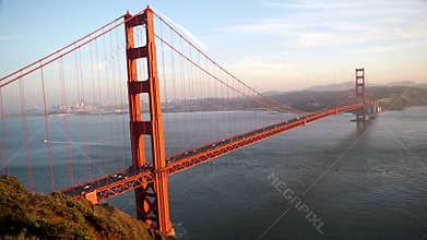Golden Gate Bridge with San Francisco background
