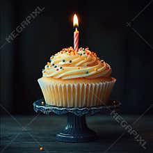Simple and Elegant Happy Birthday Celebration in Minimalist Style