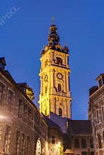 Belfry of Mons in Belgium.