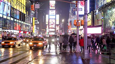 Times Square In New York