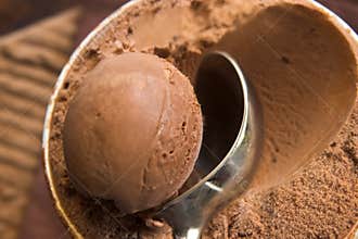Chocolate ice cream