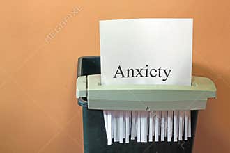 Stopping anxiety.