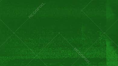 Digital errors with chroma key. Abstract digital background with glitch effect. Pixel texture with signal loss or corrupted data.