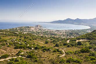 View over Calvi