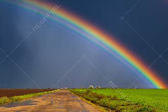 Real rainbow