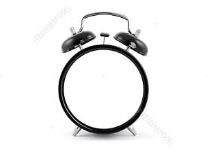 Blank alarm clock