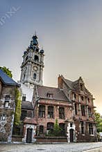 Belfry of Mons in Belgium.