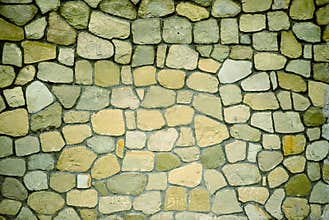 Background of stone wall texture