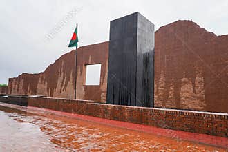 Martyred Intellectuals Memorial at Rayerbazar, Dhaka, Bangladesh