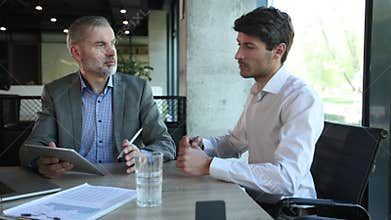 Trust, handshake and business people in office for deal, welcome or onboarding for b2b collaboration. Partnership, teamwork and