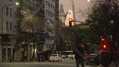 Night scenes in Recoleta.