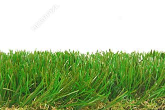 Grass artificial astro turf isolated border