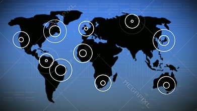 Radar with Background Map