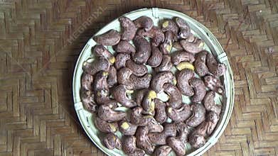 cashew nut scene, cashew shelling