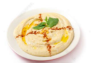 Hummus plate