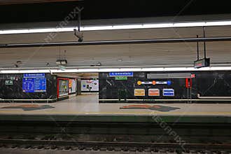 Madrid, Spain, Ciudad Universitaria Metro