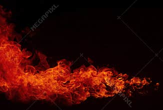 Blaze Fire flames background