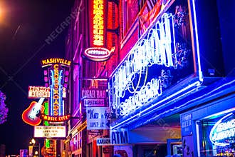 Lower Broadway Nashville