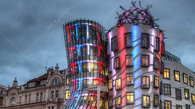 The Dancing House in Prague