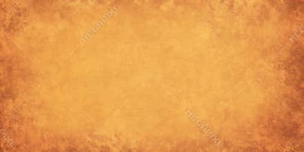 Orange grunge background texture with dark vignette borders, creating a vintage design element for various creative