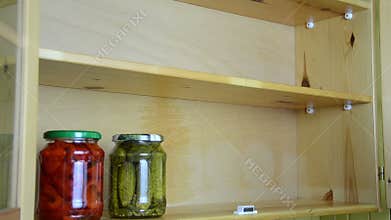 Kitchen jar vegetable