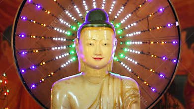 Buddha statues in temple