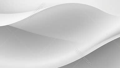 Abstract White and Gray Wave Design Background