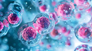 Pluripotent stem cells are shown, highlighting their role in cellular renewal and therapy