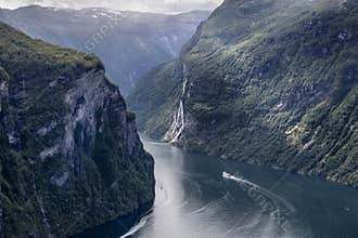 Geiranger fjord III - The Boat